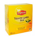 Чай черный Lipton Yellow Label 100пак/пач