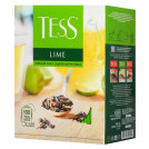Чай TESS Лайм зеленый, 100 пакетиков