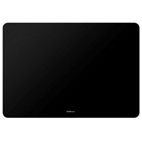 Коврик-подкладка настол. 59х42 ERICH KRAUSE Matt Total Black, A2 черный, 61240