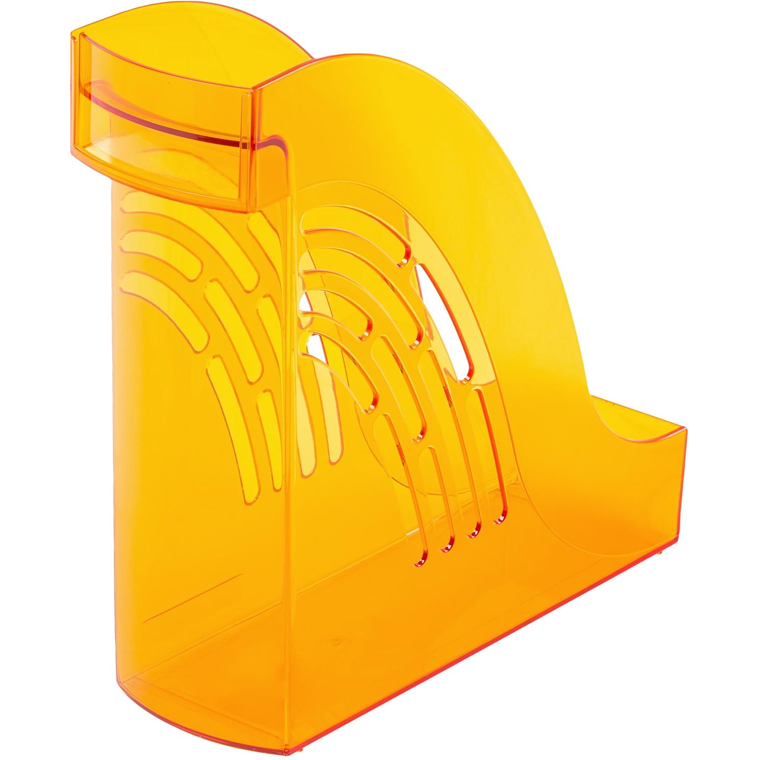 Вертикальный накопитель ATTACHE 95мм Яркий Офис тонированный Манго