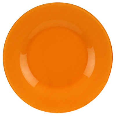 Тарелка мелкая стеклянная д195мм, h15мм, Pasabahce "Оранж Вилладж (Orange Village)"