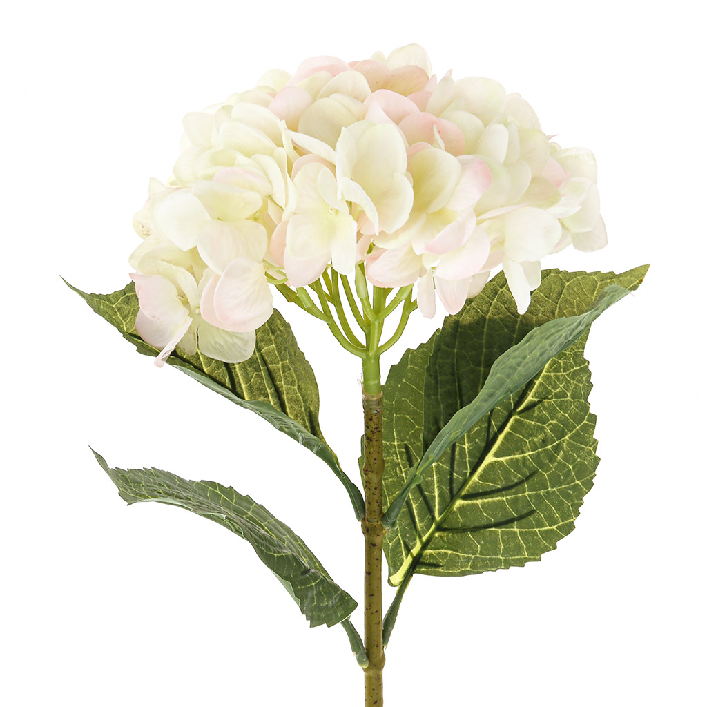 Цветок "Гортензия" цвет - нежно-розовый, 68см, 1 цветок - д16х10см (Китай)