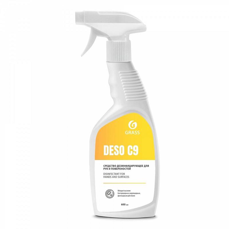 Профхим антисептик кожный для дезинфекции рук, спирт+ЧАС Grass/DESO C9, 0,6л