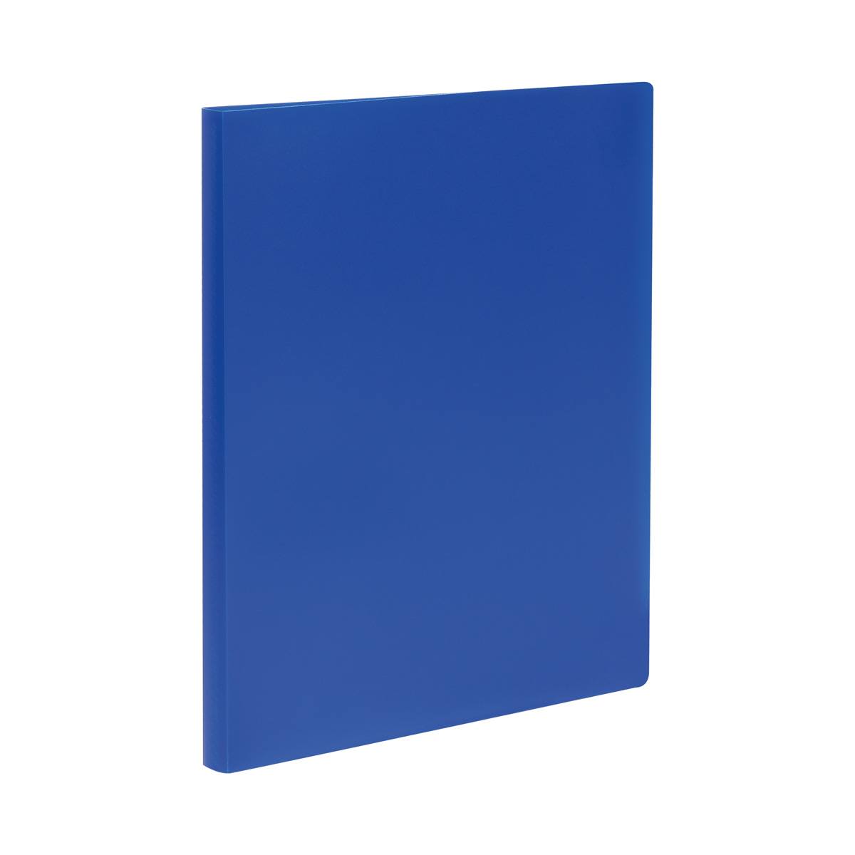 Папка файловая 30 синяя СТАММ А4 17мм 500мкм пластик