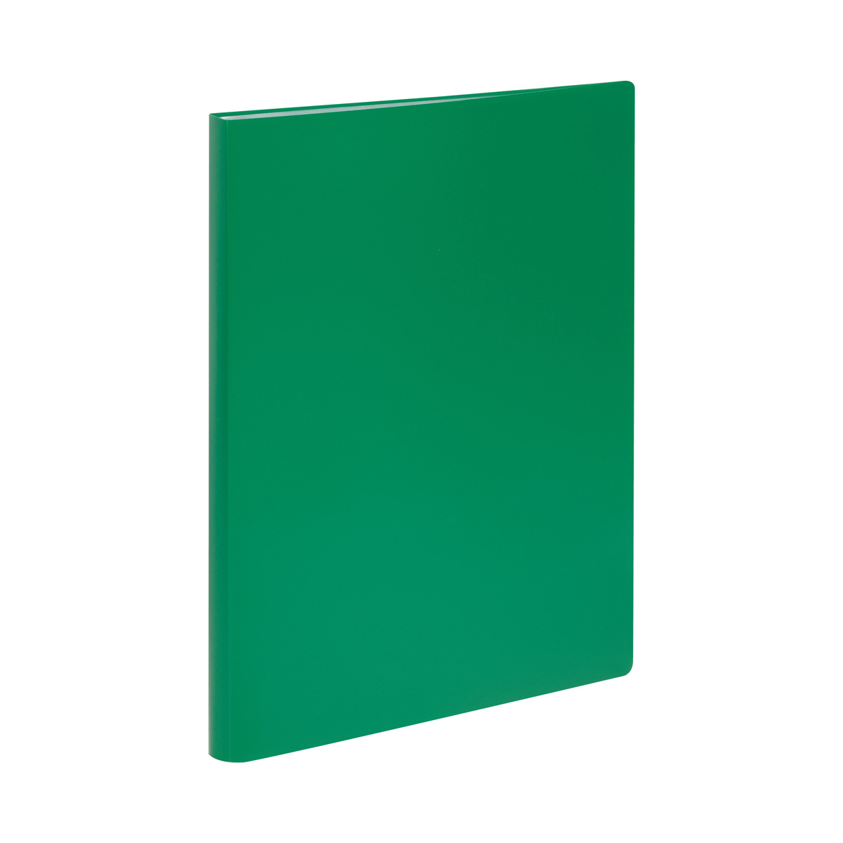 Папка файловая 30 зеленая СТАММ А4 17мм 500мкм пластик