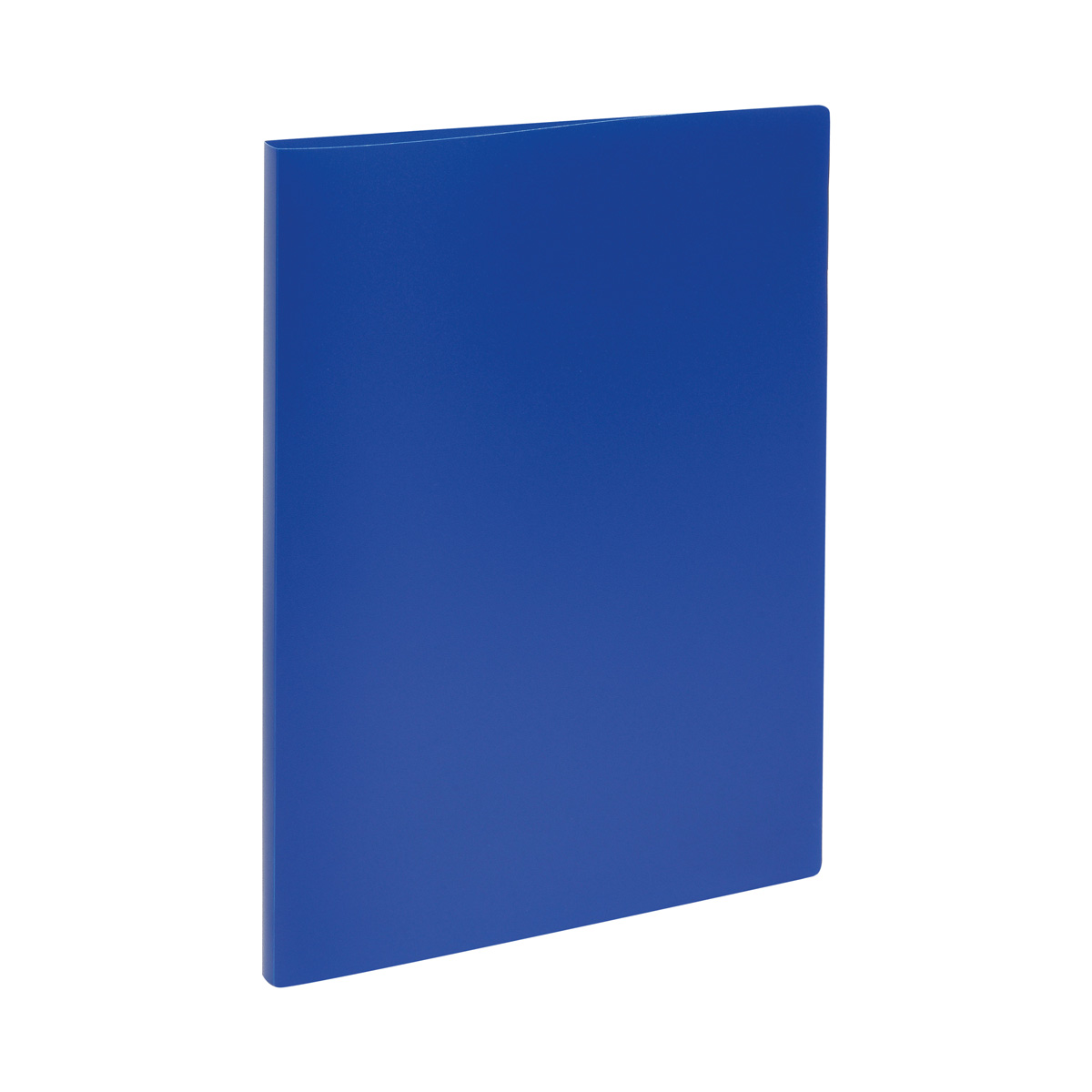 Папка с прижимом СТАММ А4 14мм 500мкм пластик синяя
