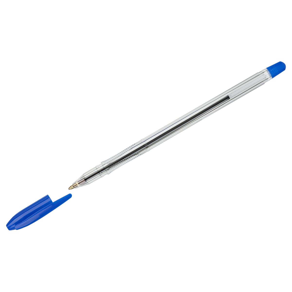 Ручка шарик. СТАММ Вега синяя, 1,0мм