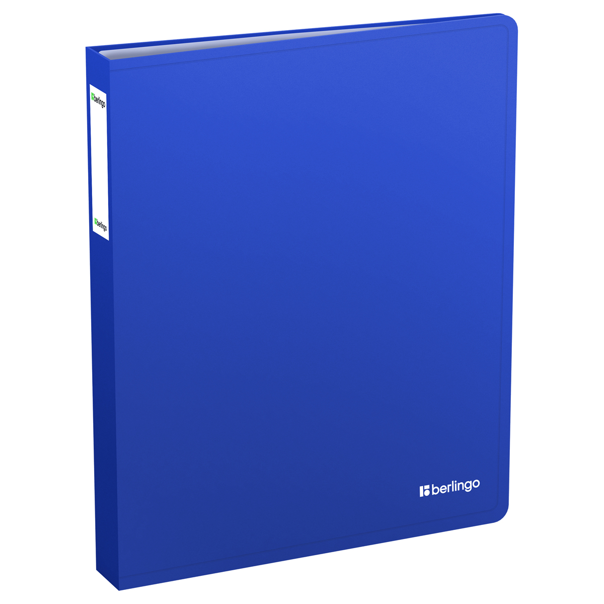 Папка файловая 80 синяя 35мм 800мкм Berlingo Soft Touch с внутр. карманом