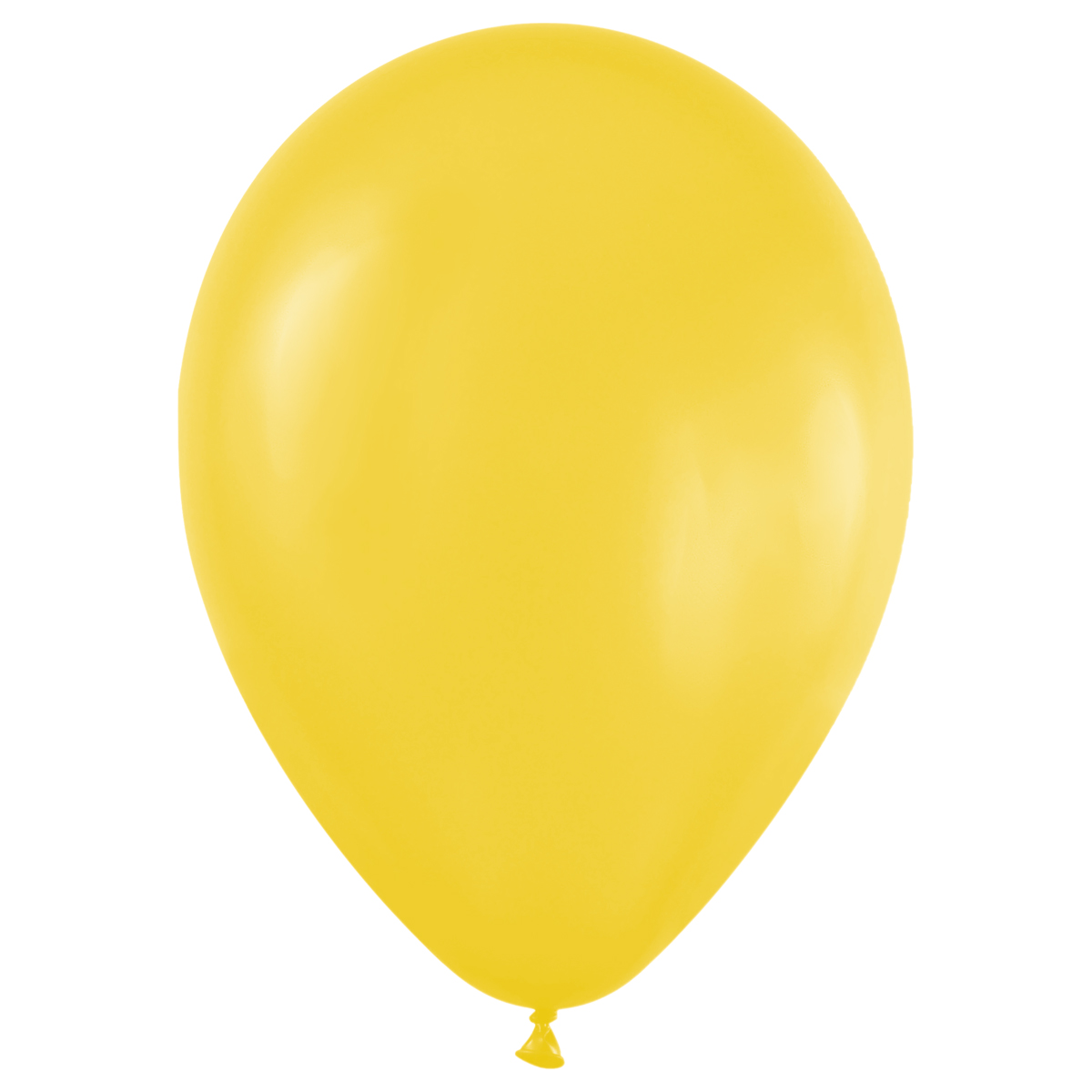Воздушные шары 50шт М12/30см MESHU пастель желтый