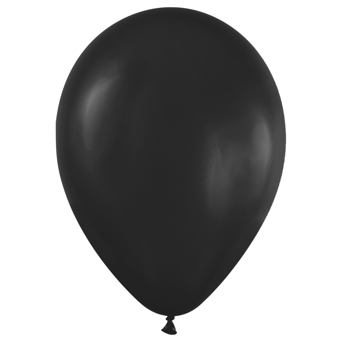 Воздушные шары 50шт М12/30см MESHU пастель черный