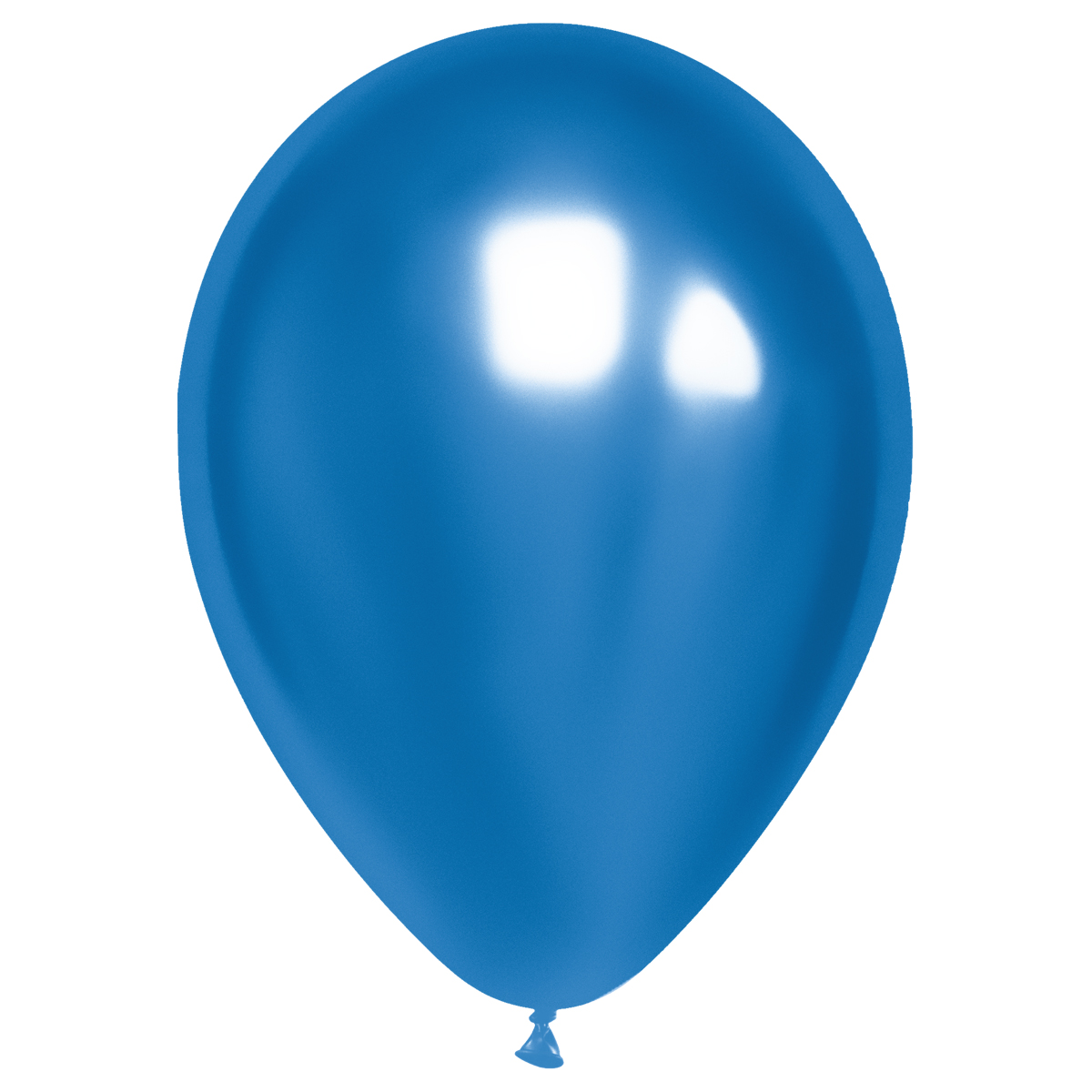 Воздушные шары 50шт М12/30см MESHU хром синий