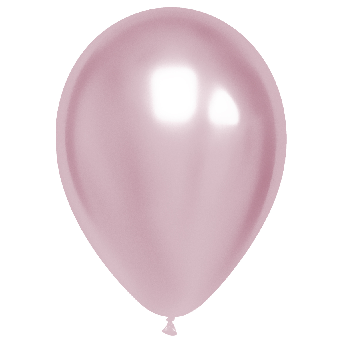 Воздушные шары 50шт М12/30см MESHU хром розовый