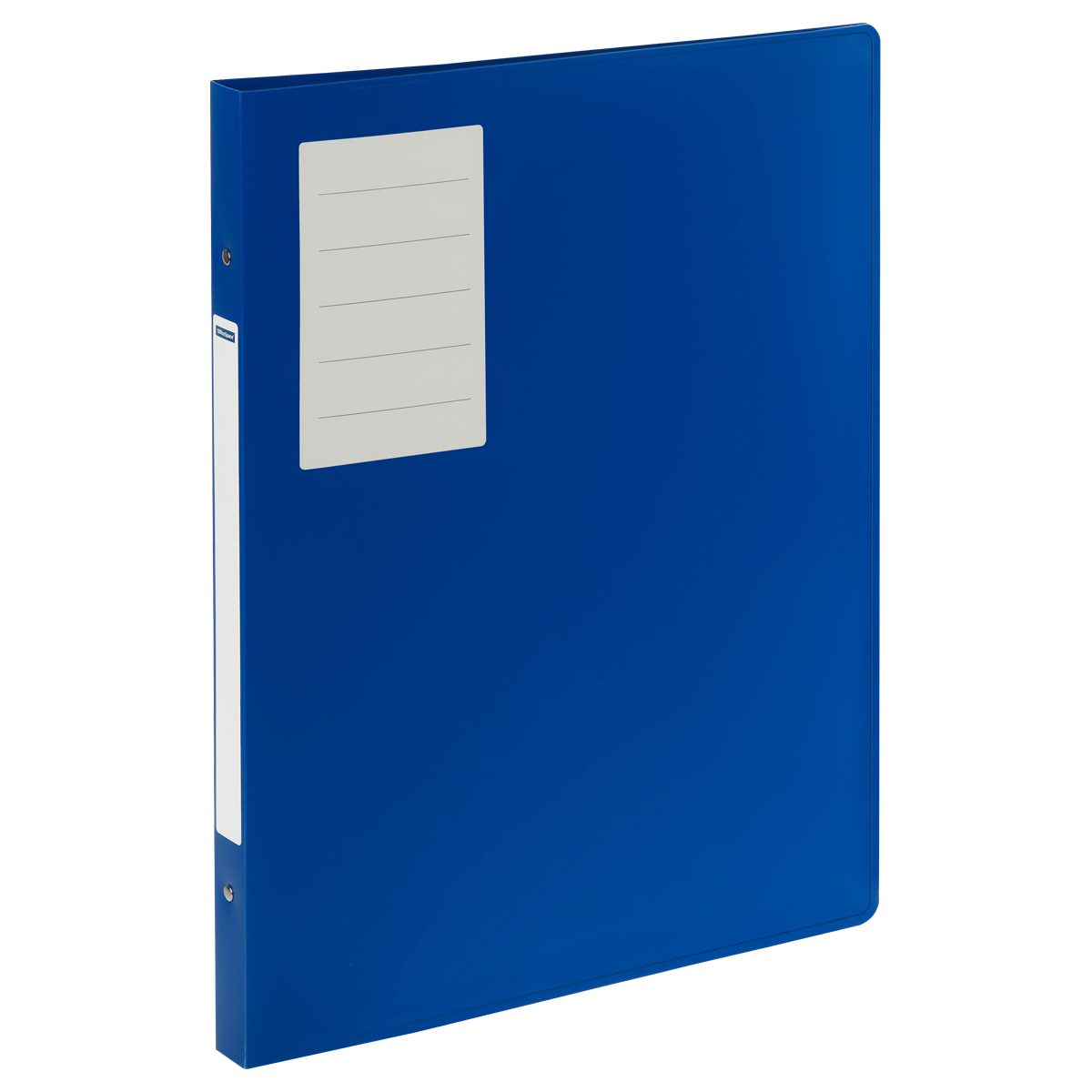 Папка на 4 кольца А3 27мм синяя вертик OfficeSpace 800мкм пластик
