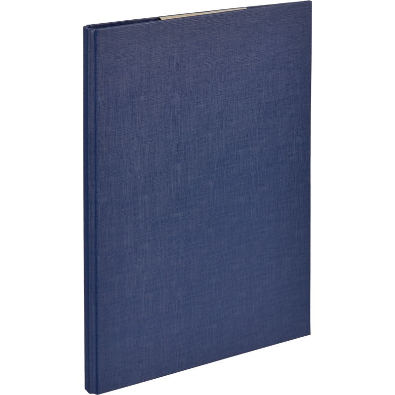 Папка-планшет для бумаг Attache A4 синий с верхней створкой