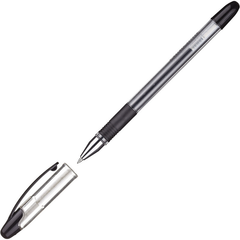Ручка гелевая Attache Gelios-020 черный стерж, 0,5 мм