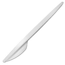 Нож одноразовый 165 мм, белый, ПС, 100 шт/упак Нож одноразовый 165 мм, белый, ПС, 100 шт/упак