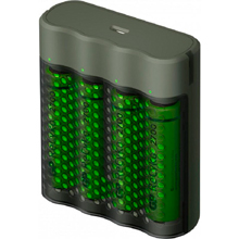 Зарядное устройство GP M451/270AAHCE-2EB4 (M451/270AAHCE-2EB4) для 4-х аккумуляторов (в комплекте 4 аккумулятора AA емкостью 2700 мАч)