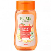 Гель для душа BioMio натуральный с экстрактом манго, 250 мл