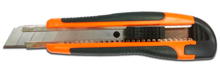 Нож технический 18 мм усиленный "ONYX"