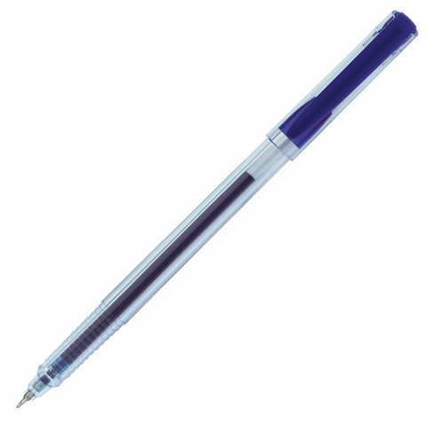 Ручка гелевая PENSAN My King Gel, СИНЯЯ, игольчатый узел 0,5 мм, линия письма 0,4 мм, 6400/12