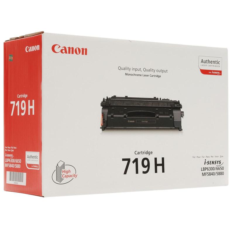 Картридж лазерный Canon Cartridge 719H (3480B002) чер.пов.емк. для LBP 6300