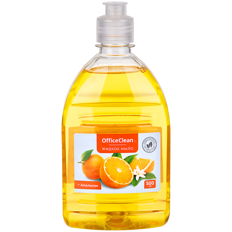 Мыло жидкое OfficeClean Апельсин, 500мл