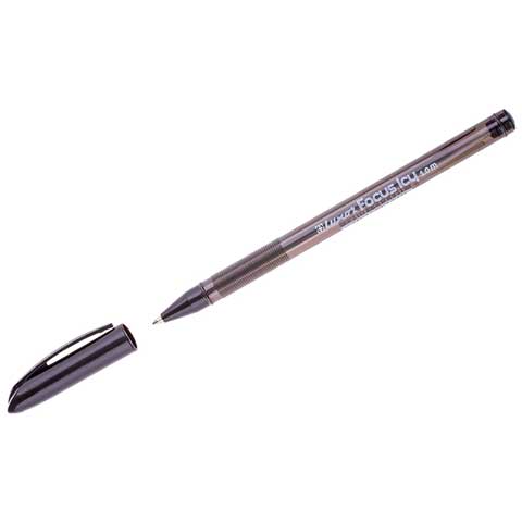 Ручка шариковая Luxor Focus Icy черная1,0мм