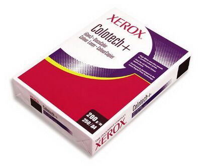 Бумага для цв.лазер.печ. XEROX Colotech plus (А4,200г,170%CIE) пачка250л.