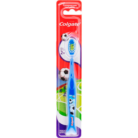 Щетка зубная Colgate для детей 2+, супермягкая