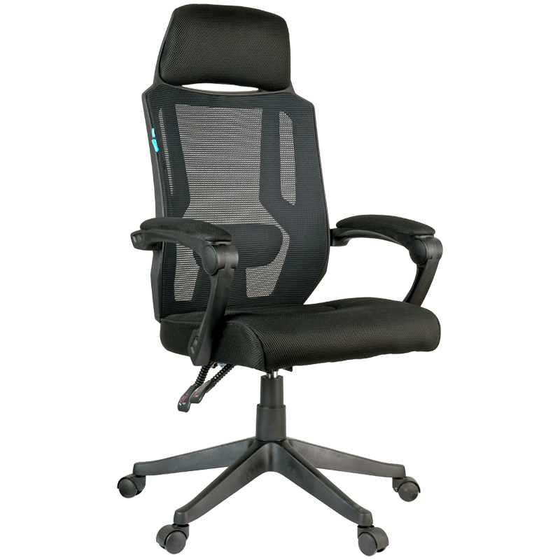 Кресло руководителя Helmi HL-E32 Ergo LUX, ткань черная