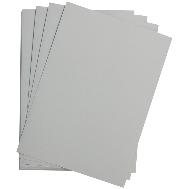 Цветная бумага 500*650мм., Clairefontaine Etival color, 24л., 160г/м2, светло-синий, легкое зерно, хлопок