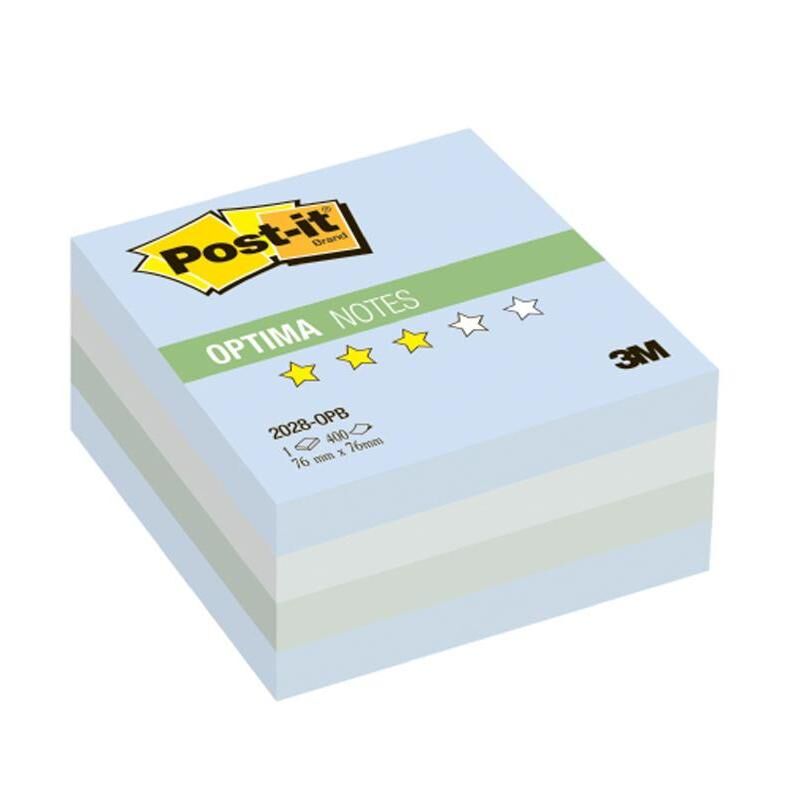 Стикеры Post-it куб 2028-OPB 76х76 зима 400 л