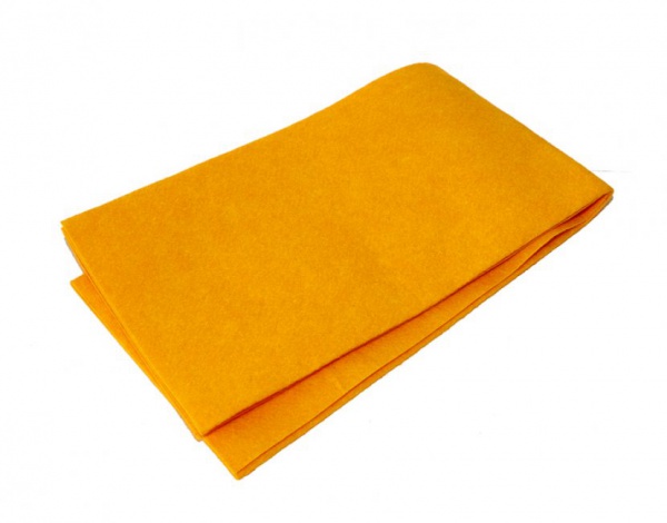 Салфетка для пола САХАРА вискоза оранжевая/голубая 50х60см без упаковки