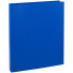 Папка на 2-х кольцах 27мм синяя OfficeSpace
