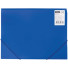 Папка на резинках А4 40мм синяя OfficeSpace 500мкм