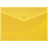 Папка-конверт А4 на кнопке 150мкм желт OfficeSpace