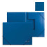 Папка на резинках А4 37мм синяя BRAUBERG