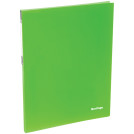 Папка c пружинным скоросшивателем Berlingo Neon, 17мм, 700мкм, неоновая зеленая
